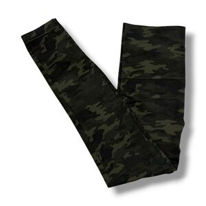 SPANX Women’s Camo Leggings Green Size Large